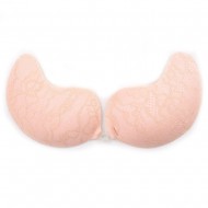 Priya - Luxury Pink Lace Seamless Stick On Bra Priya - Luxury Pink Lace Seamless Stick On Bra