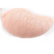 Priya - Luxury Pink Lace Seamless Stick On Bra Priya - Luxury Pink Lace Seamless Stick On Bra