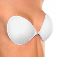 Lucia - Luxury White Reusable Stick On Bra