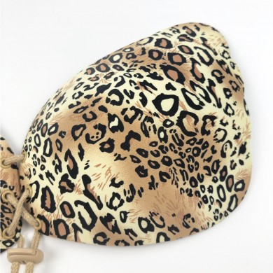 Fierce - Luxury Leopard Print Push Up Stick On Bra Fierce - Luxury Leopard Print Push Up Stick On Bra