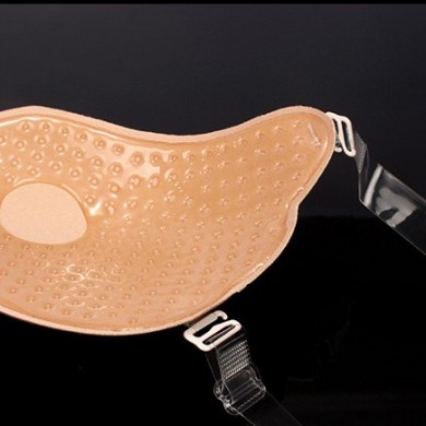Harper - Seamless Push Up Clear Strap Stick On Bra Harper - Seamless Push Up Clear Strap Stick On Bra