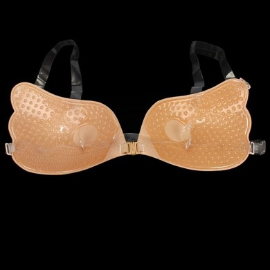 Harper - Seamless Push Up Clear Strap Stick On Bra Harper - Seamless Push Up Clear Strap Stick On Bra