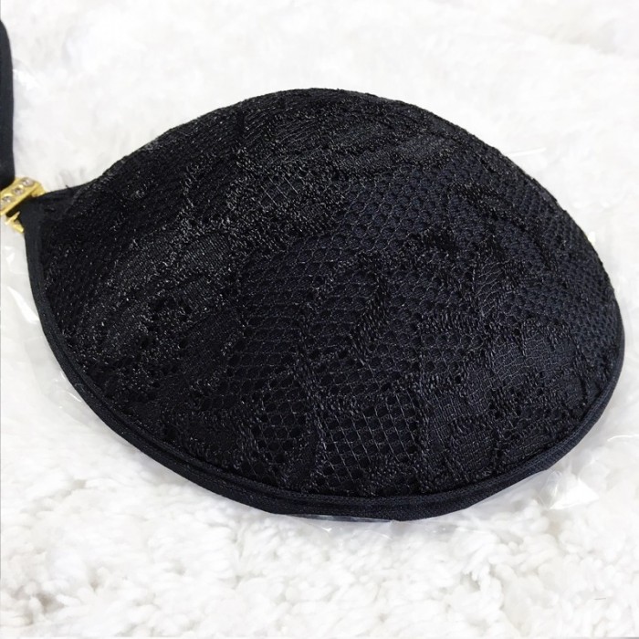 Natalia - Luxury Push-Up Black Lace Stick On Bra