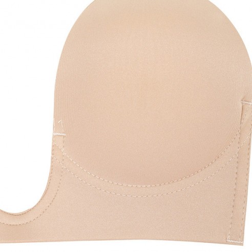 stick on winged brown bra 3 pack