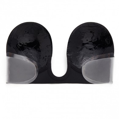 Naomi - Luxury U Plunge Stick On Bra - Black Naomi - Luxury U Plunge Stick On Bra - Black