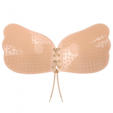 Sienna - Clear Strap Luxury Drawstring Adhesive Bra Sienna - Clear Strap Luxury Drawstring Adhesive Bra