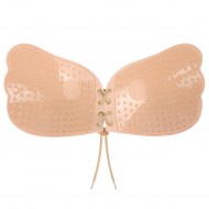 Sienna - Clear Strap Luxury Drawstring Adhesive Bra