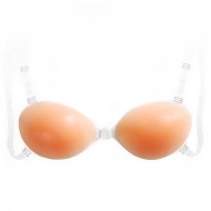 Adeline - SuperBoost™ Padded Silicone Stick On Bra With Clear Straps Adeline - SuperBoost™ Padded Silicone Stick On Bra With Clear Straps